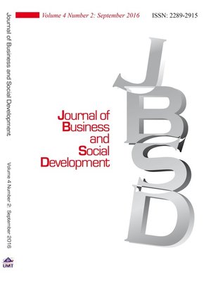 cover image of Journal of Business and Social Development (JBSD) Vol.4 No.2